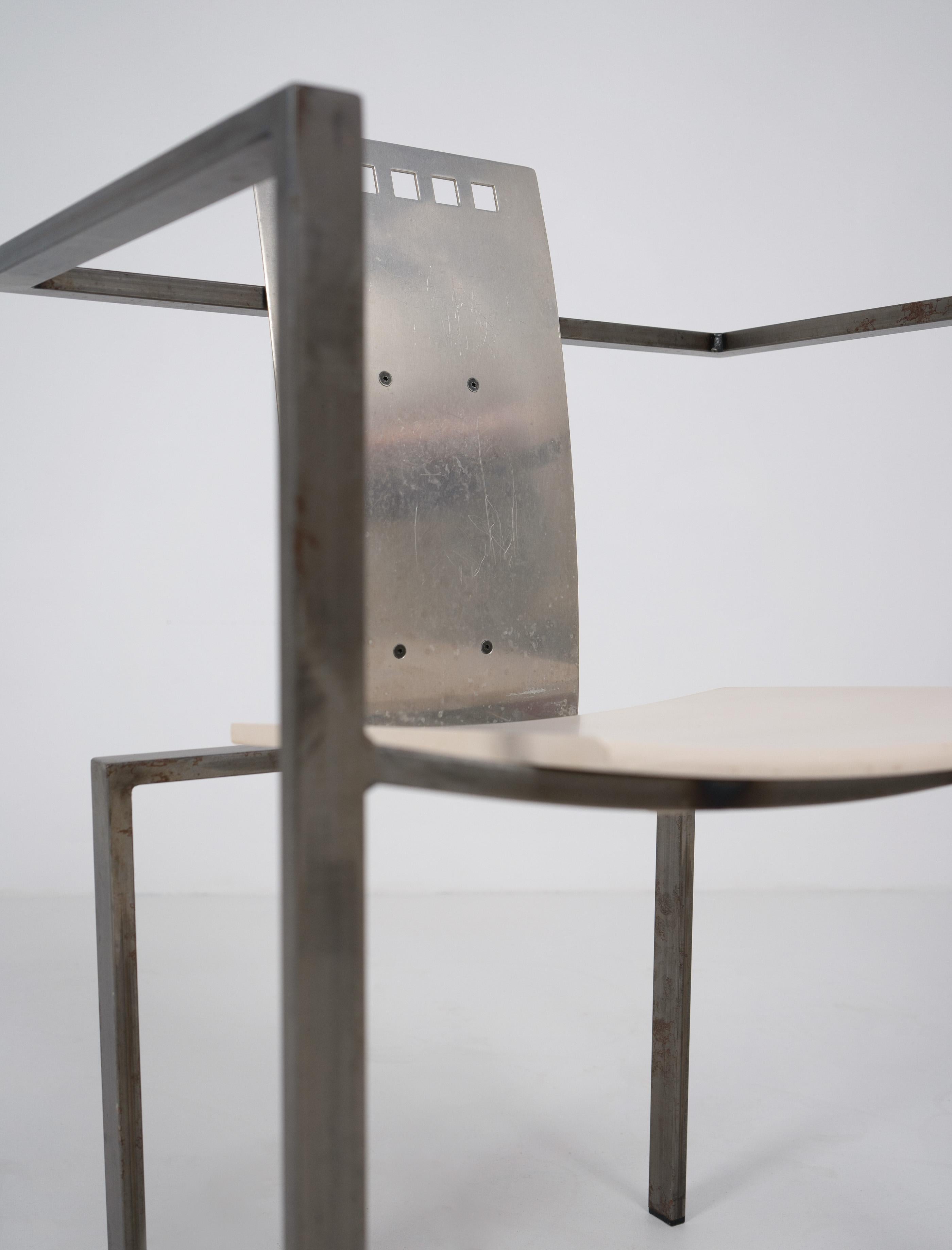 German Postmodern Chair by Karl Friedrich Förster, c.1980 For Sale