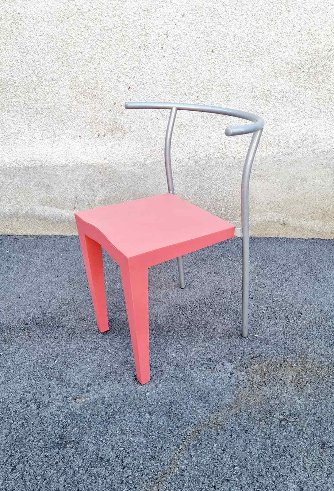 Postmodern Chair model Dr.Glob by Philippe Starck for Kartell, Italy 80s In Good Condition For Sale In Lucija, SI