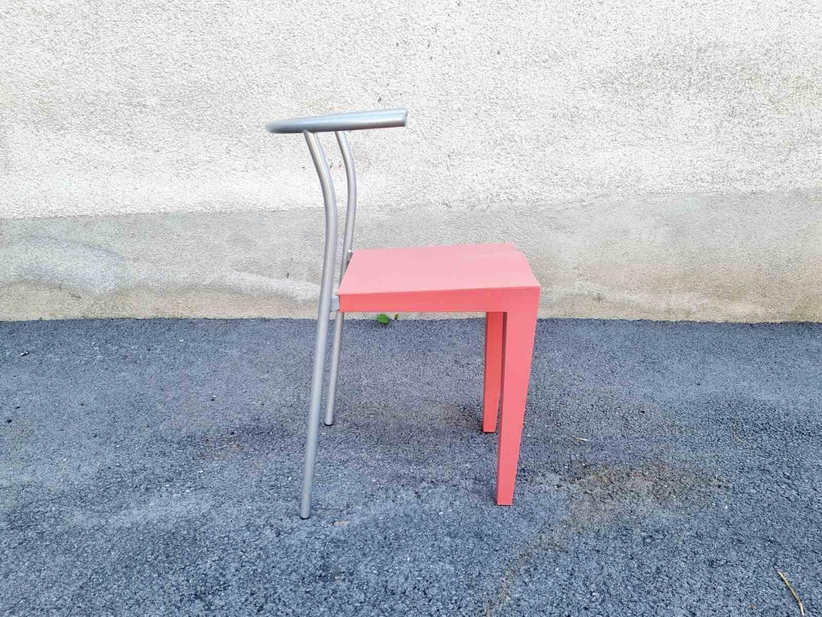 Late 20th Century Postmodern Chair model Dr.Glob by Philippe Starck for Kartell, Italy 80s For Sale