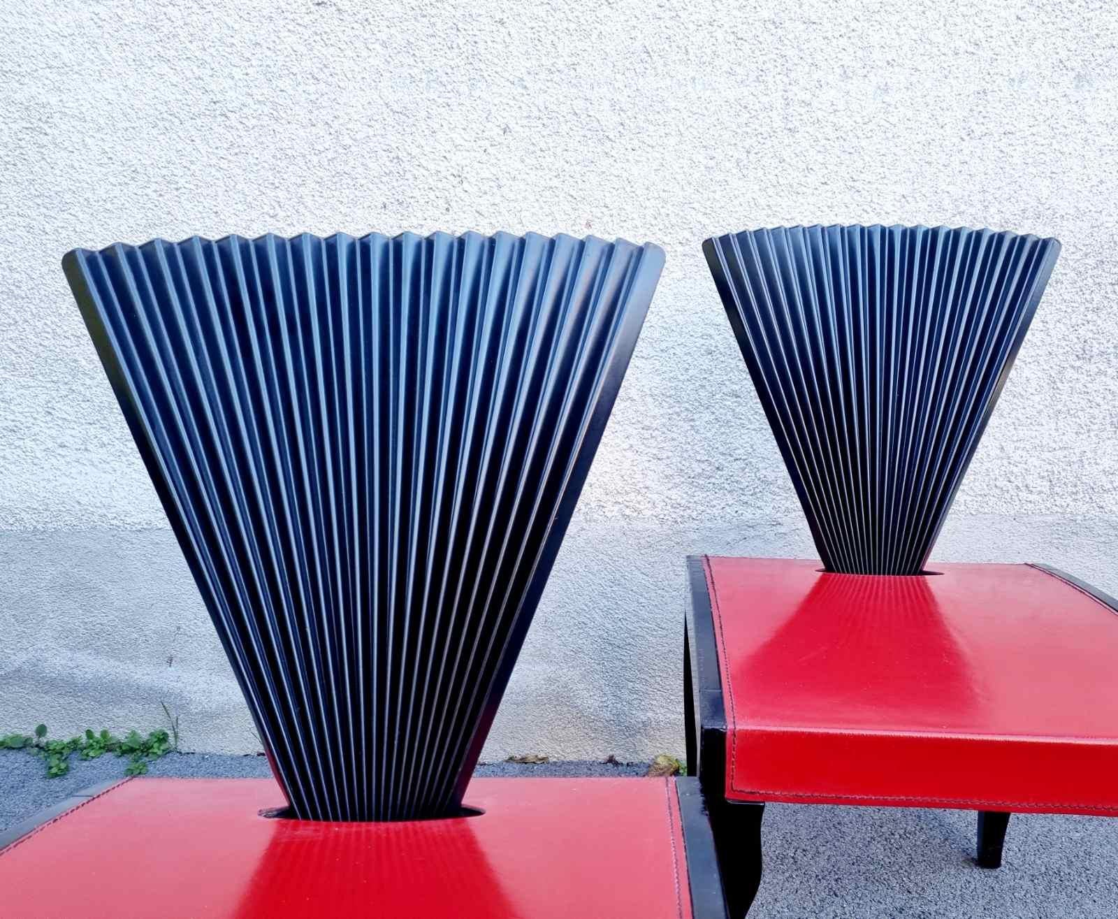 Postmodern Chairs Designed by Emanuelle Zenere for Cattelan, Italy 90s For Sale 4