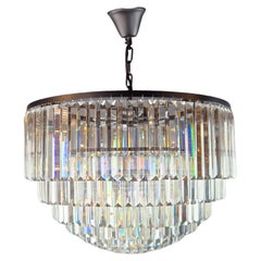 Postmodern Chandelier Crystal Ceiling Lamp Lustre Vintage Art Nouveau