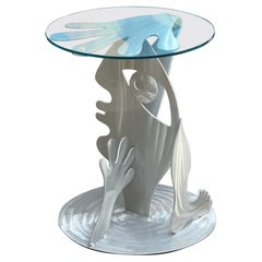 Postmodern Christopher Royal Single Side Table