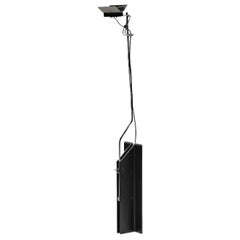 Postmodern Chrome Adjustable Floor Lamp, Ennio Chiggio, Italy, 1950s