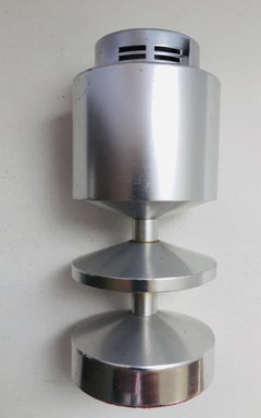 Postmodern Chrome Table Lighter by Sarome Japan