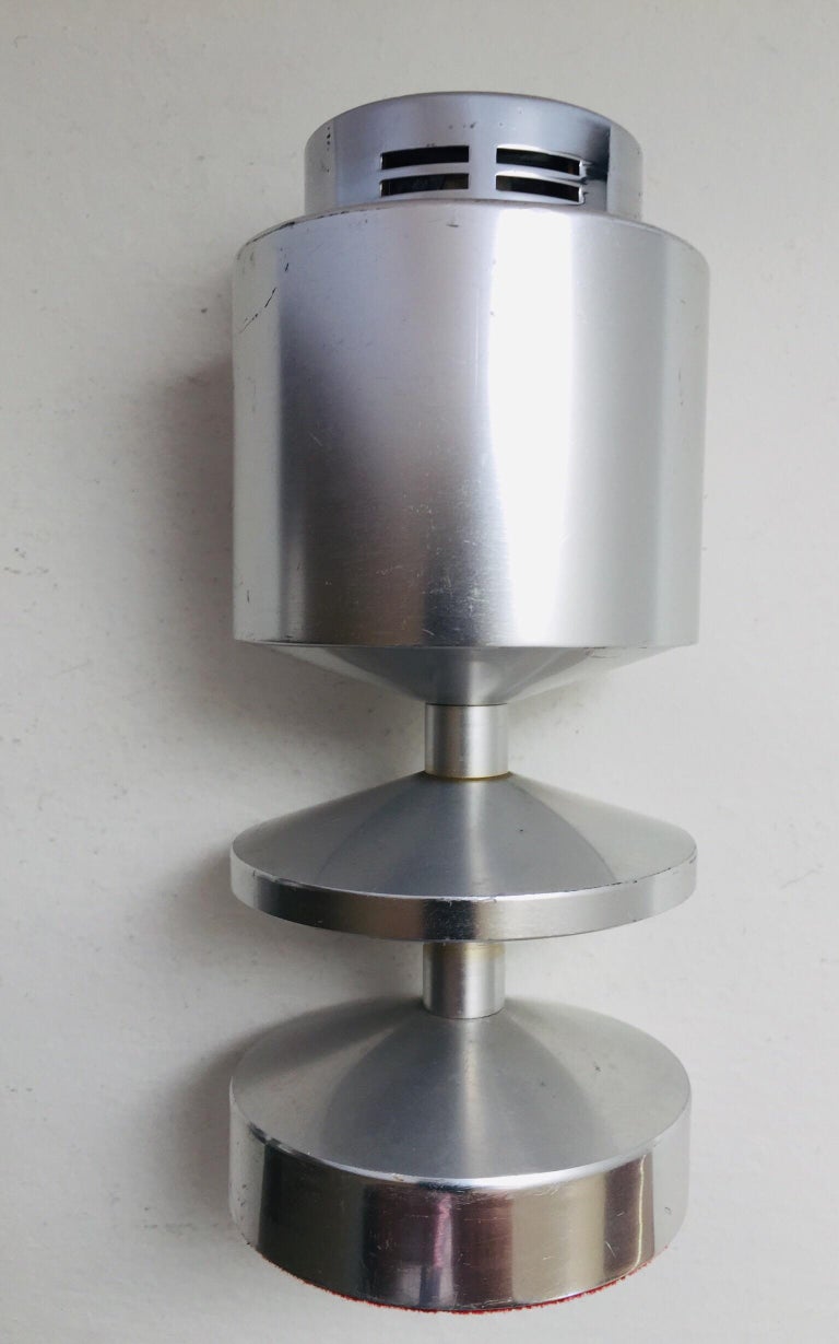 daytime Ingen periskop Postmodern Chrome Table Lighter by Sarome Japan For Sale at 1stDibs