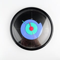 Postmodern Citizen Wall Clock, 1980's