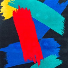 Postmodern “City” Rug by Zofia Rostad for Louis de Poortere