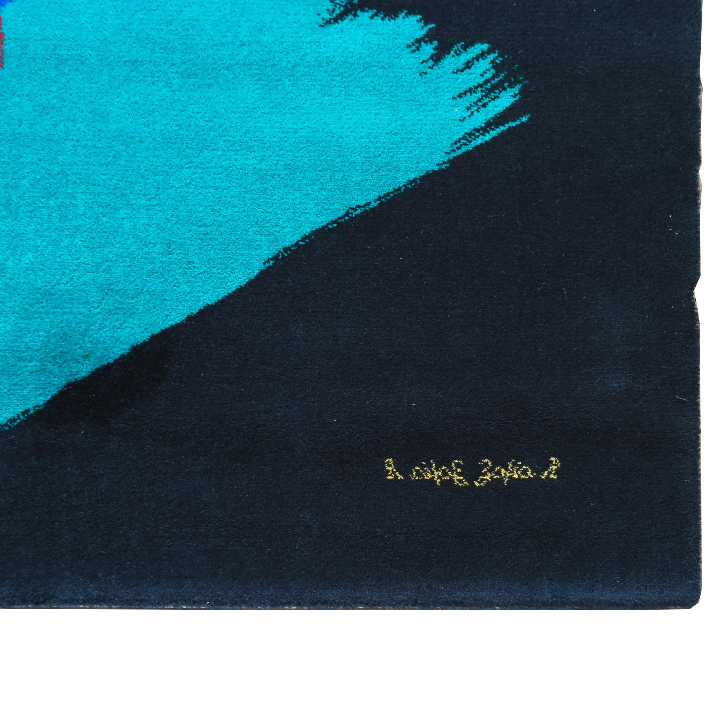 Laine Postmodern “City” Rug by Zofia Rostad for Louis de Poortere en vente