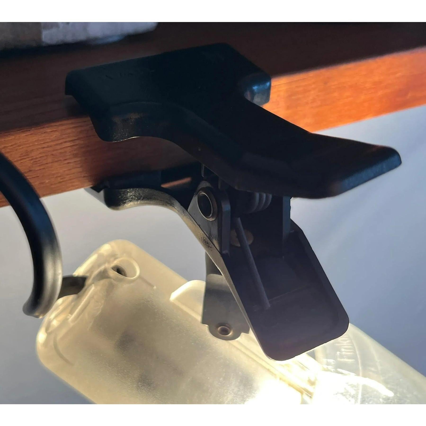 Postmodern Clamp Shelf or Table Lamp from Lival, Finland, 1980s For Sale 1