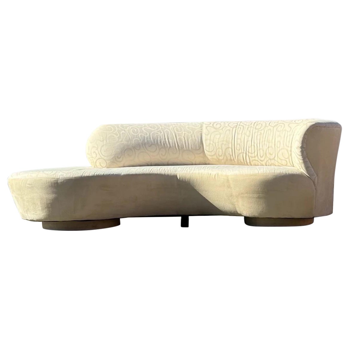 Postmodern Curved Sofa