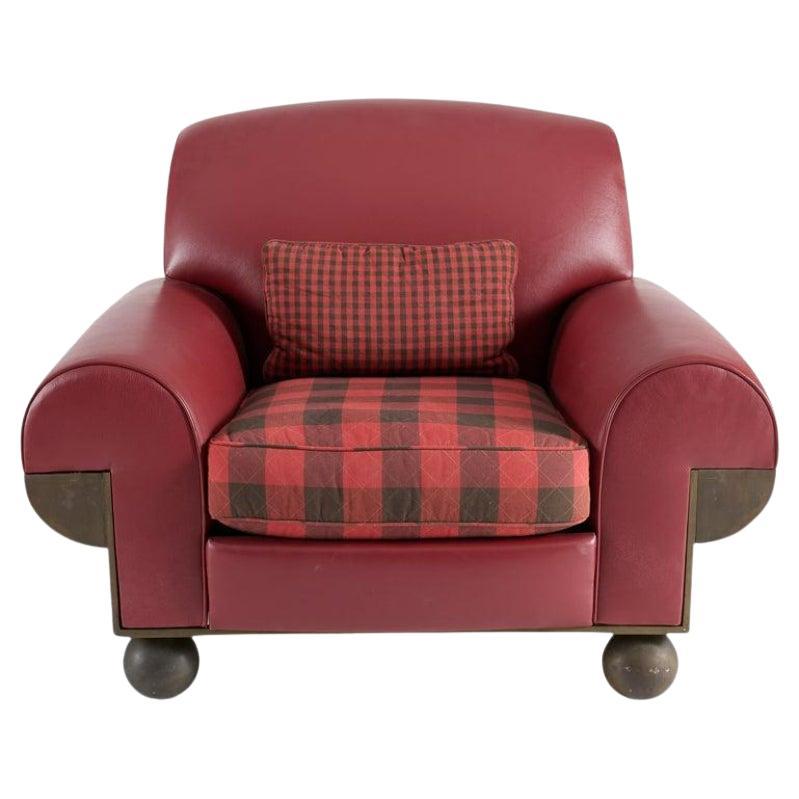 Postmodern Club Chair from the collection of Thierry Despont