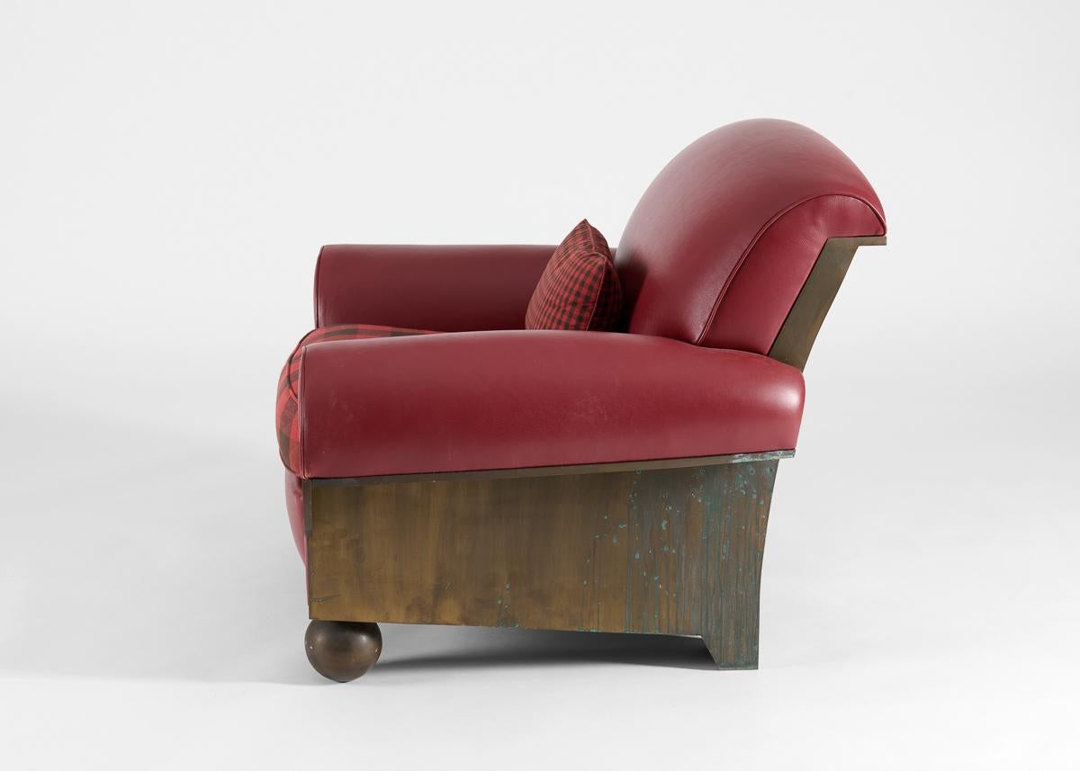 XXIe siècle et contemporain Fauteuil club postmoderne de la collection de Thierry Despont en vente