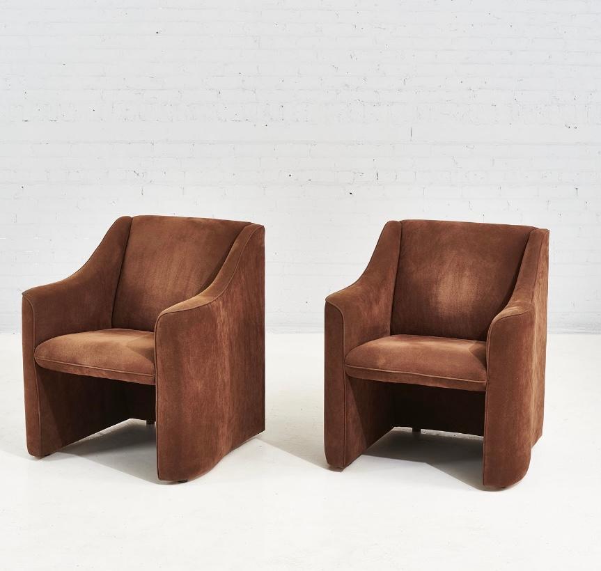 Post-Modern Post Modern Club Chairs, 1980 For Sale