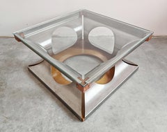 Postmodern Coffee Table designed by Francois Monnet for Kappa, France 1970s