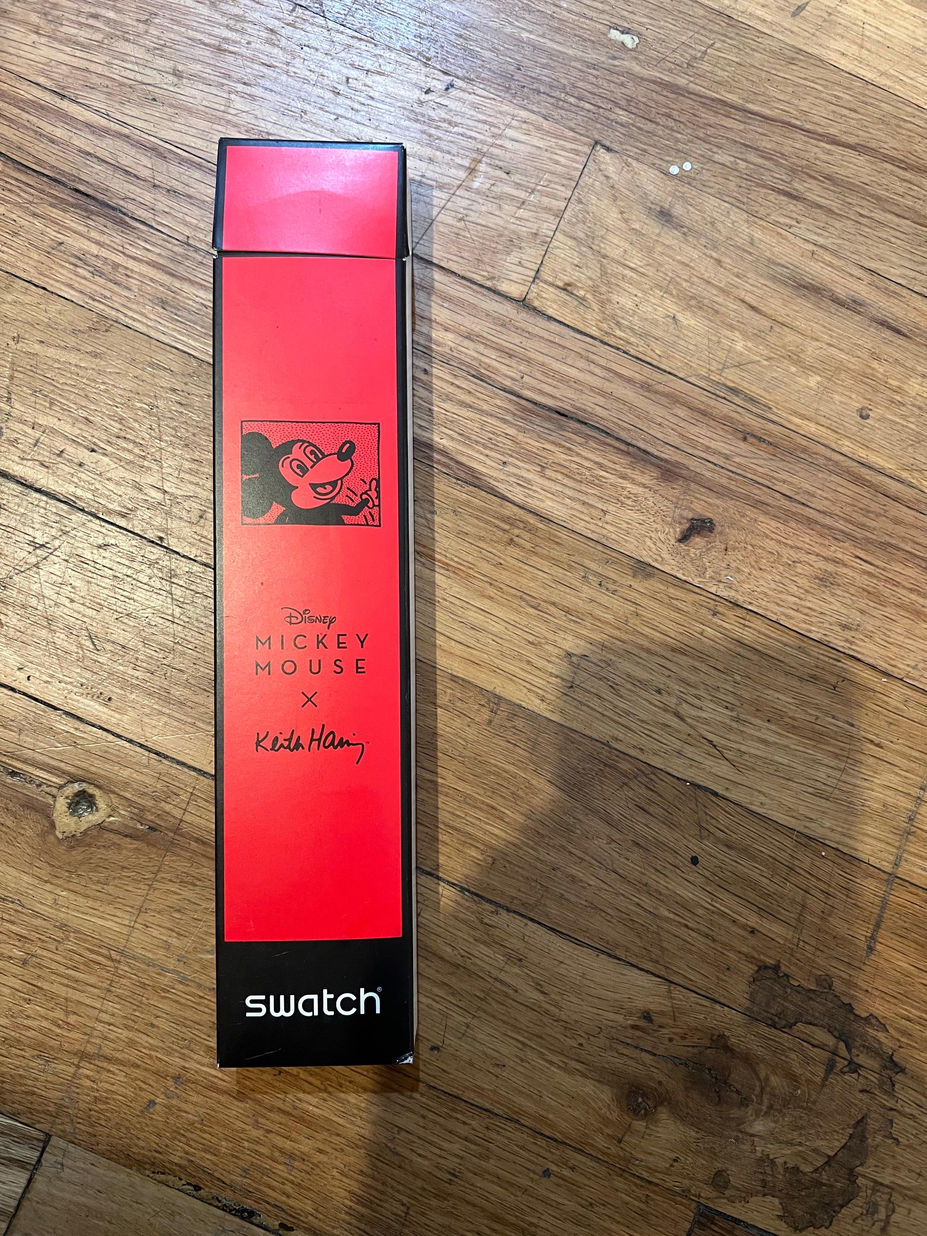 Postmodern Collectible Swatch Watch Keith Haring & Disney Collaboration NIB Excellent état - En vente à San Diego, CA