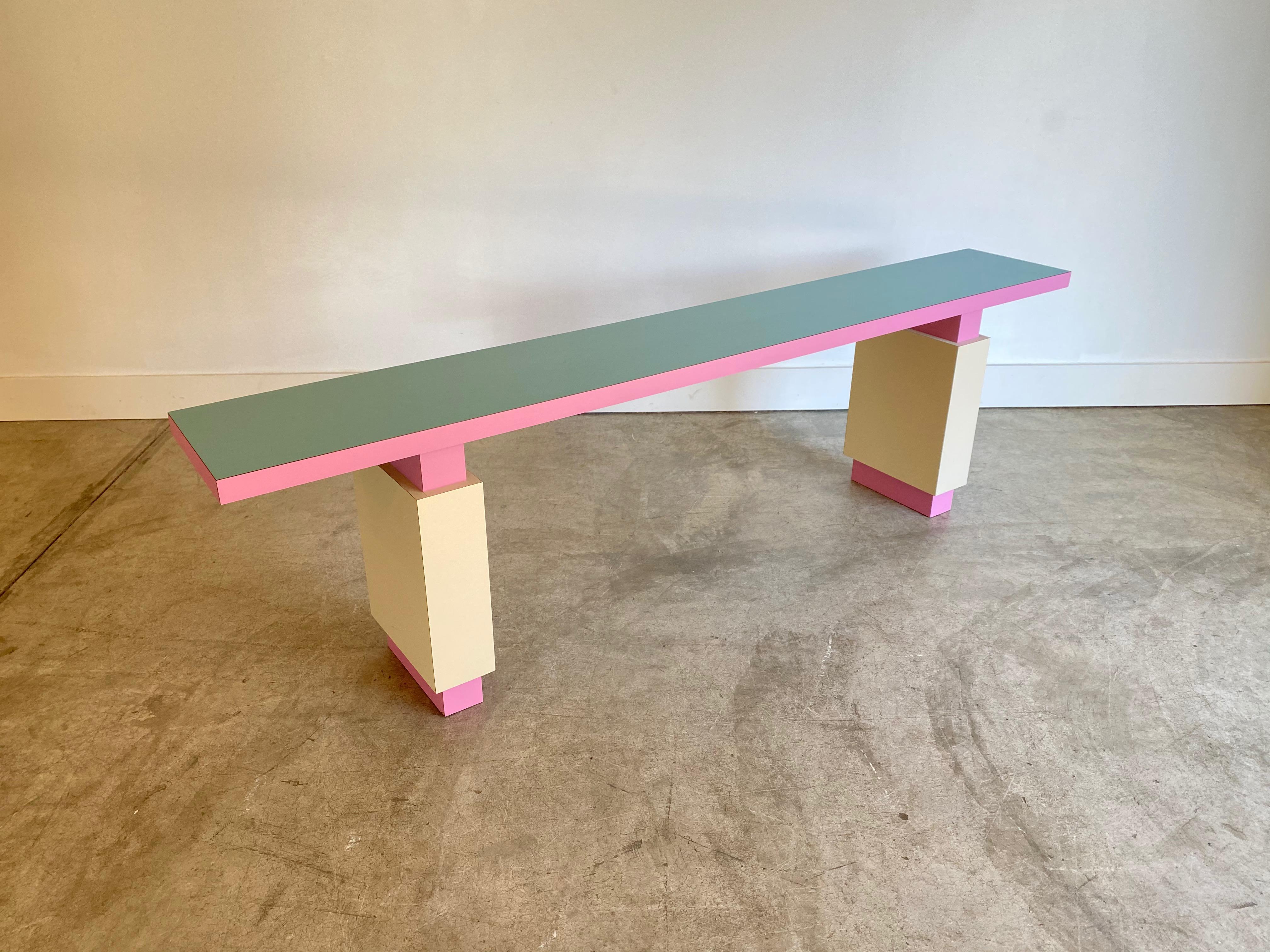 Post-Modern Postmodern Console Sofa Table Custom Made