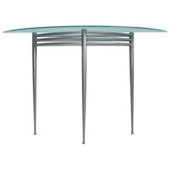 Postmodern Console Table Atlantique, Pascal Mourgue for Artelano, France, 1980s