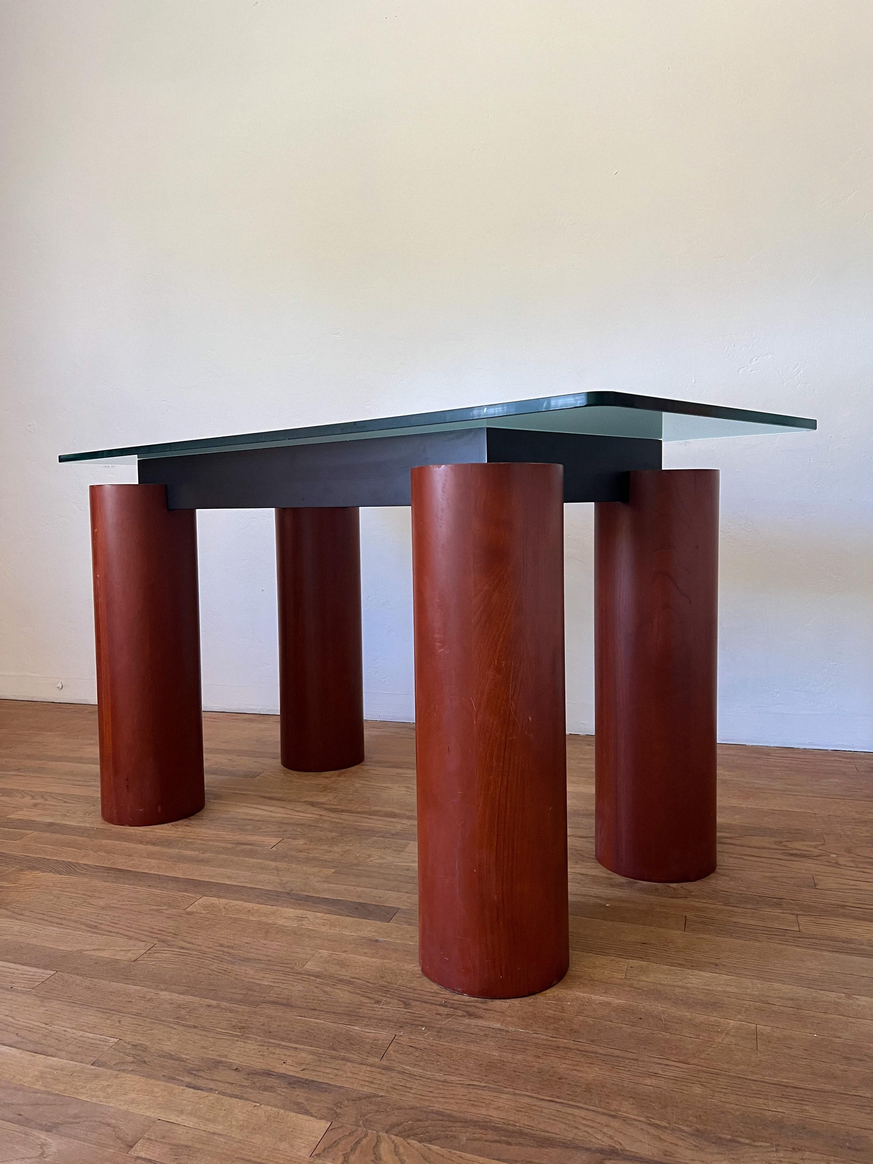 Postmodern Console Table in the Style of Lela & Massimo Vignelli’s “Serenissimo” For Sale 4