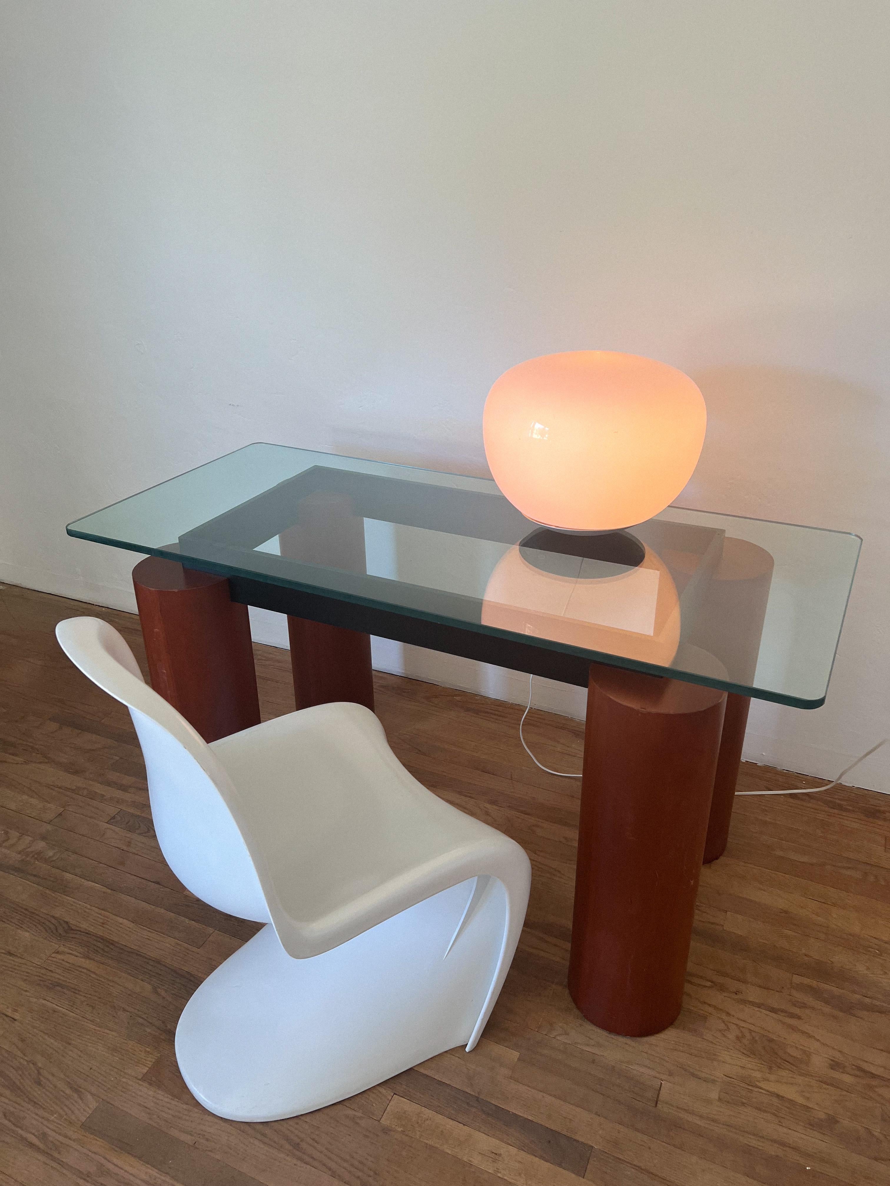 Postmodern Console Table in the Style of Lela & Massimo Vignelli’s “Serenissimo” In Good Condition For Sale In La Mesa, CA