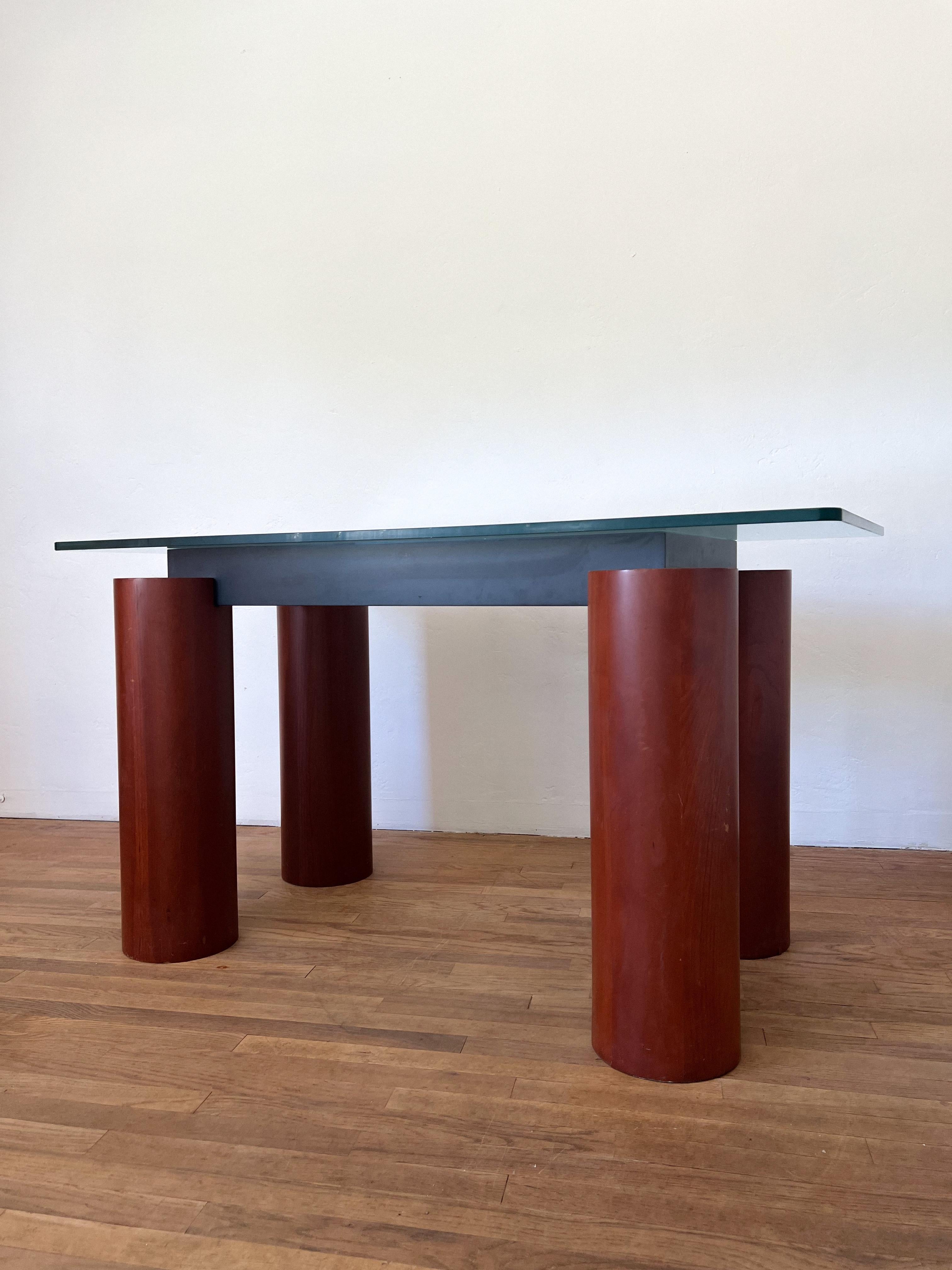 Postmodern Console Table in the Style of Lela & Massimo Vignelli’s “Serenissimo” For Sale 1