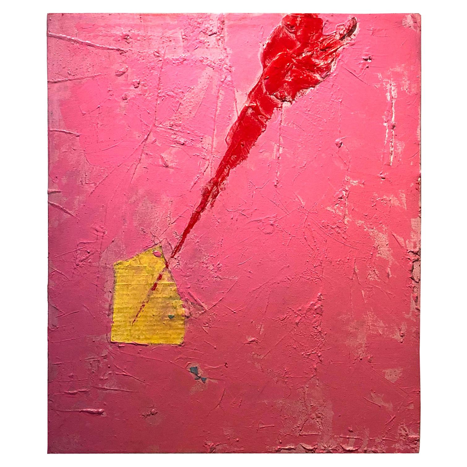 Postmoderner zeitgenössischer Künstler Abstraktes Öl auf Leinwand von Brian Murphy:: 2014