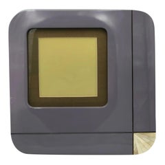 Cornice postmoderna contemporanea in lacca Made in Italy