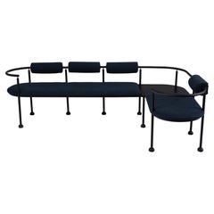 Vintage Postmodern Corner Bench, 1980s