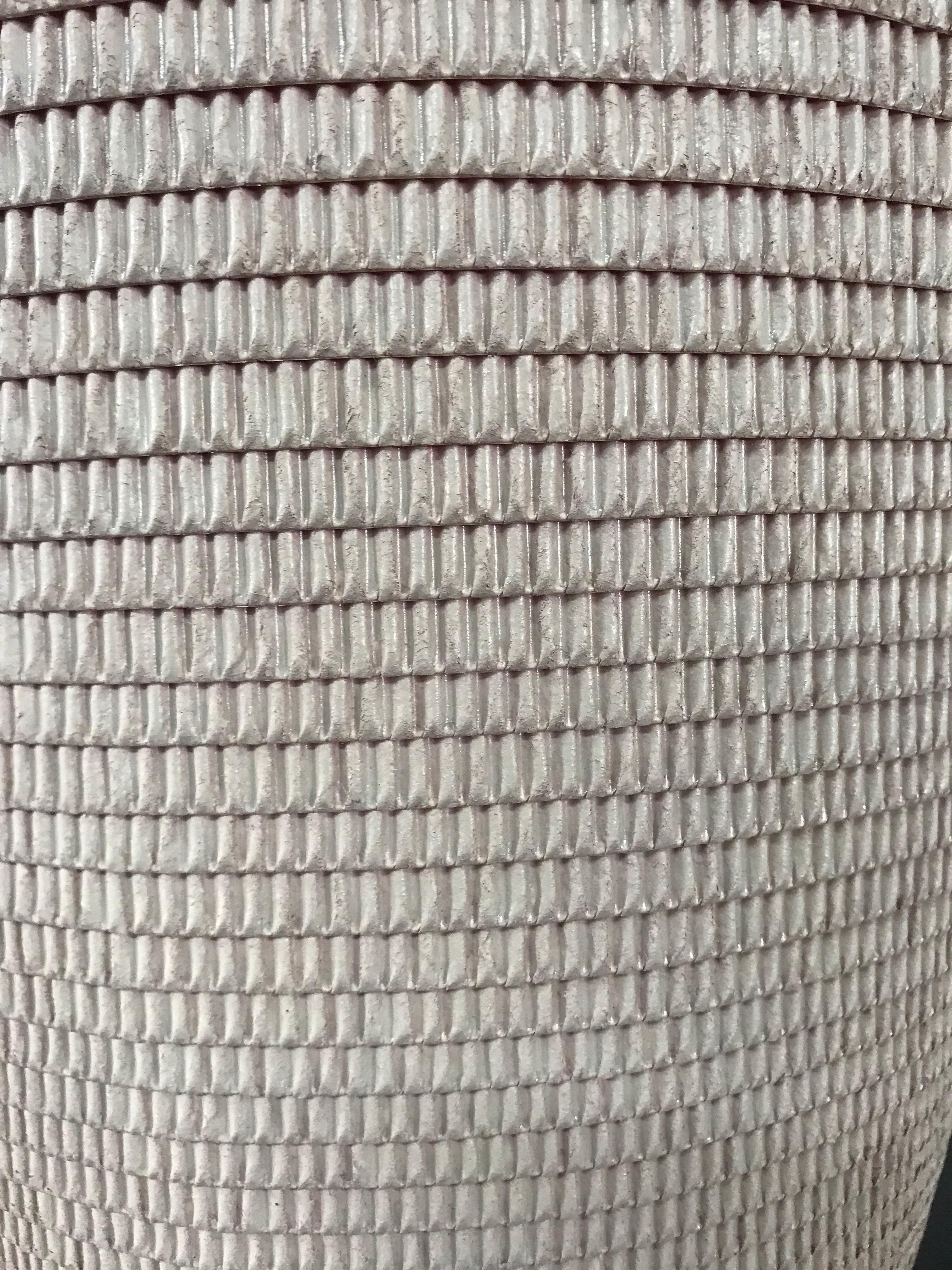 corrugated paper vase fish
