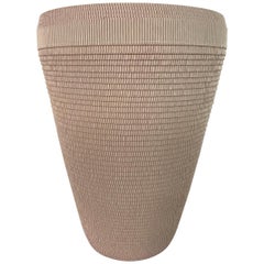 Postmodern Corrugated Cardboard Vase