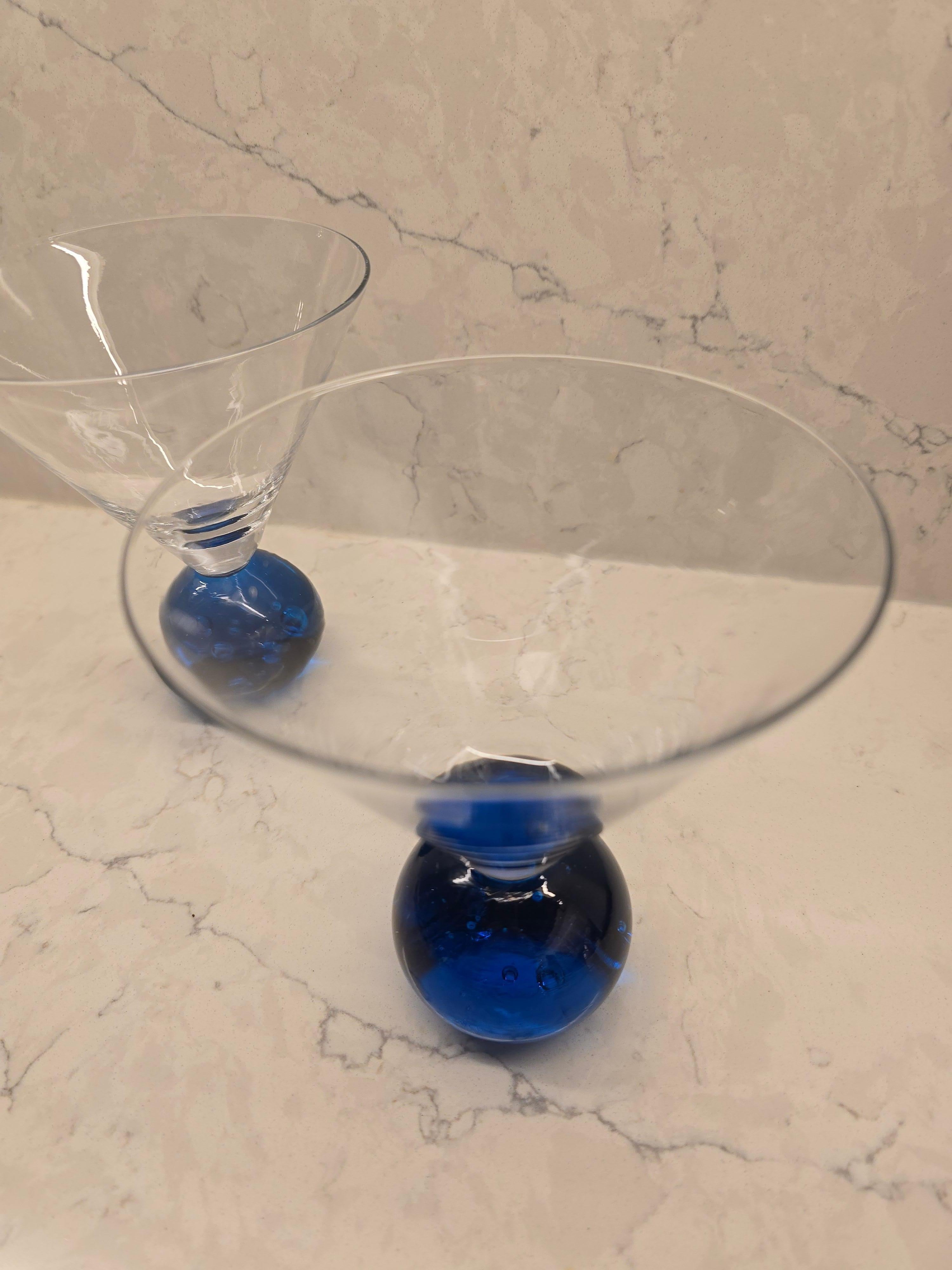 Post-Modern Postmodern Cosmo Martini Cocktail Set of 2 For Sale