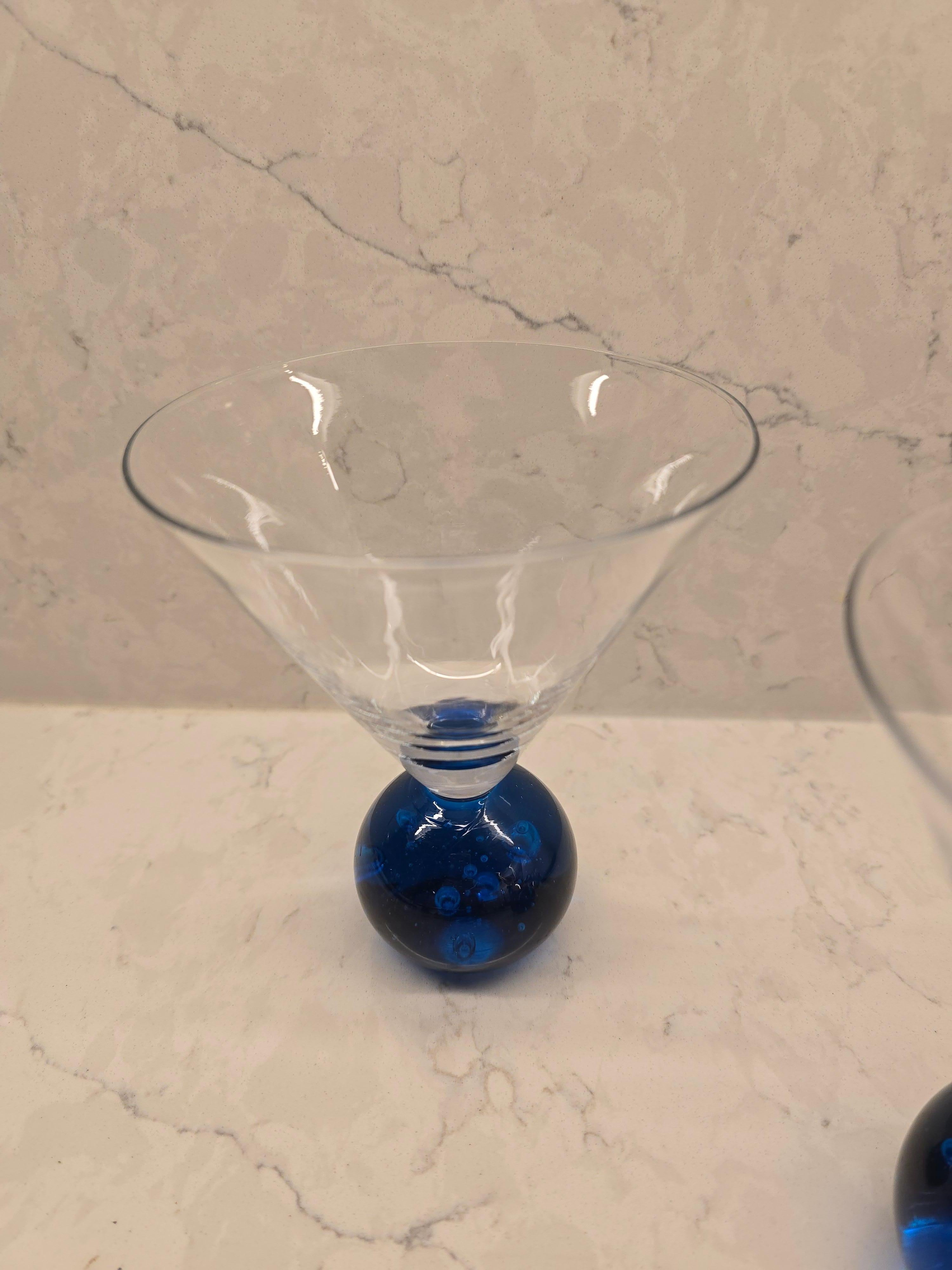 Other Postmodern Cosmo Martini Cocktail Set of 2 For Sale