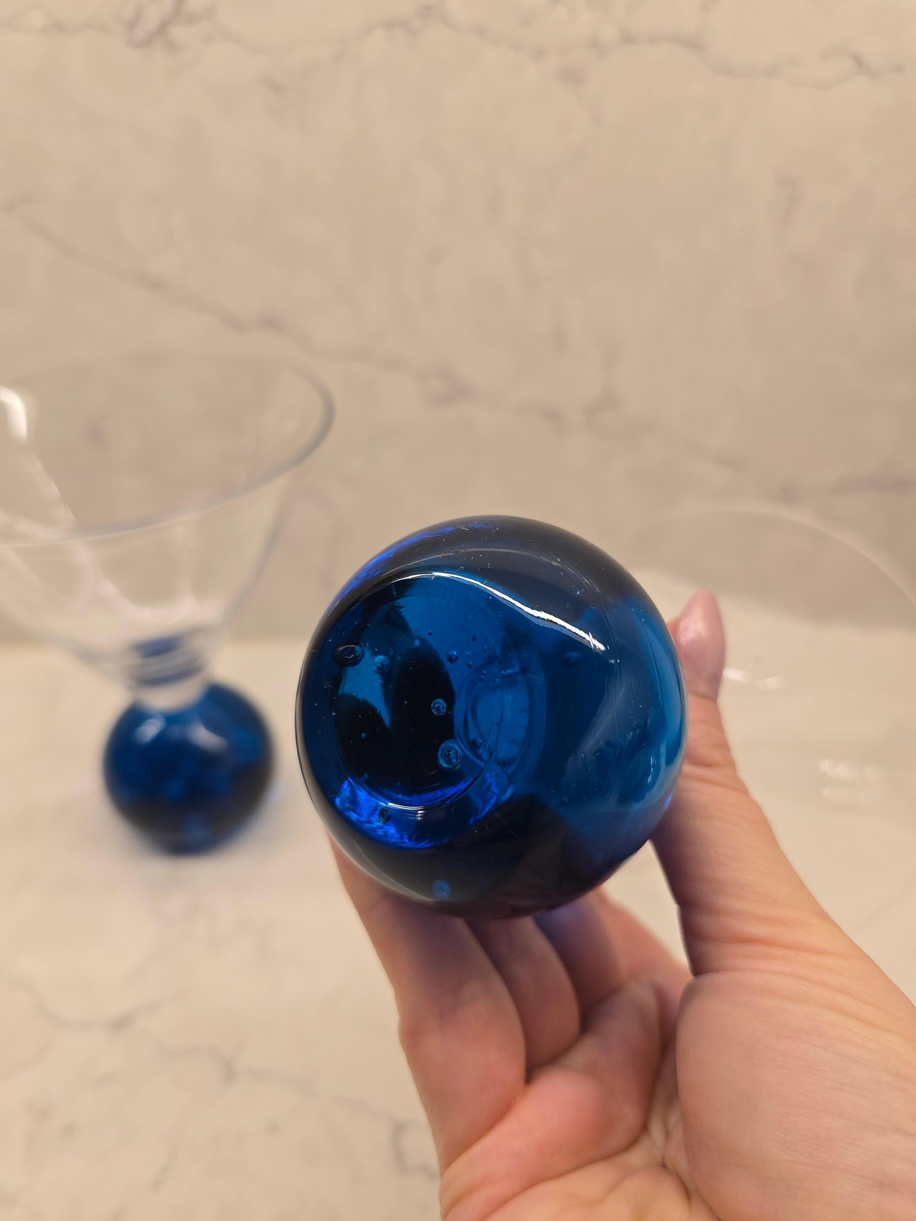 Postmodern Cosmo Martini Cocktail Set of 2 In Good Condition For Sale In Toronto, ON