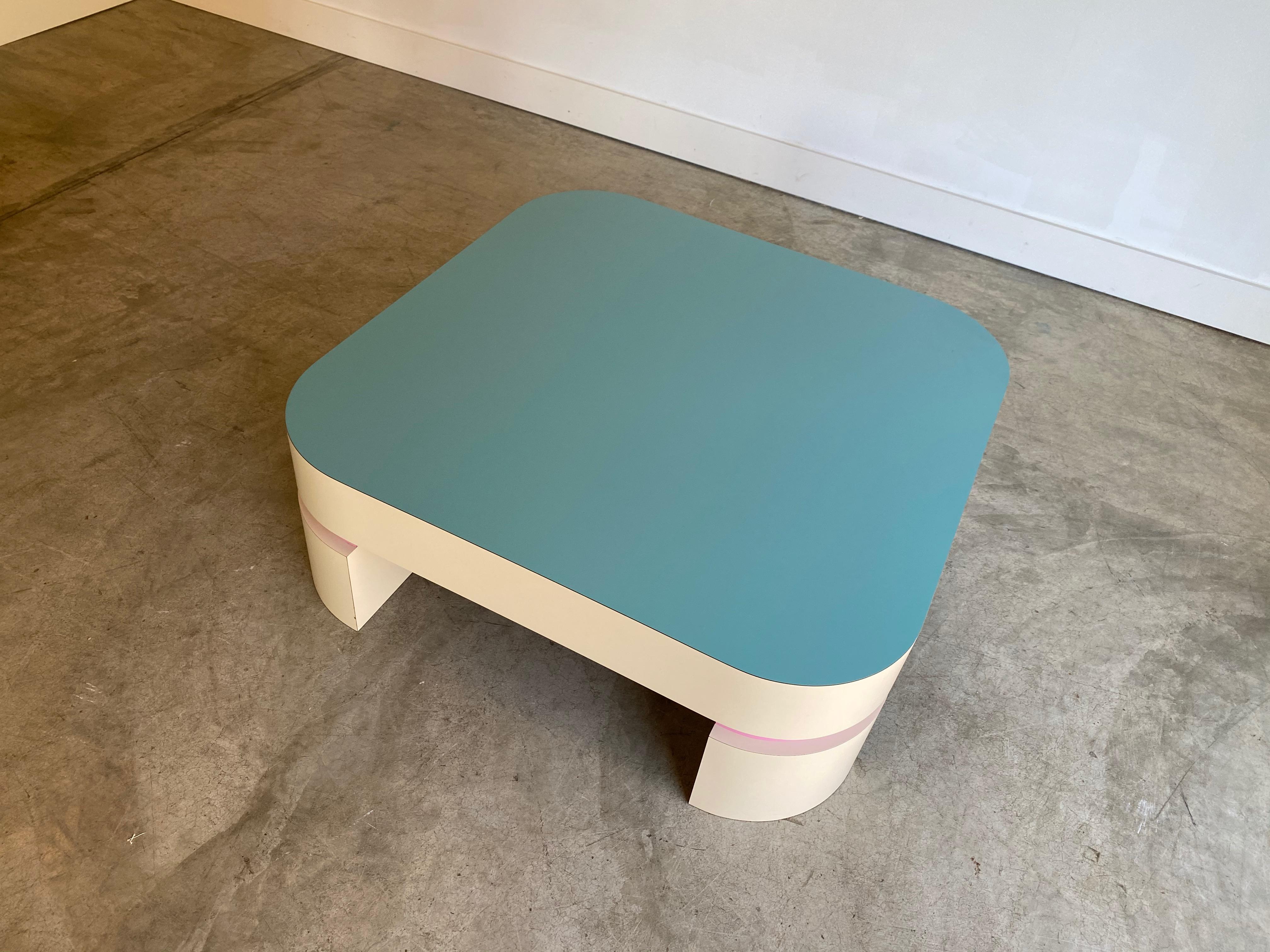 Postmodern Custom Square Coffee Table 4