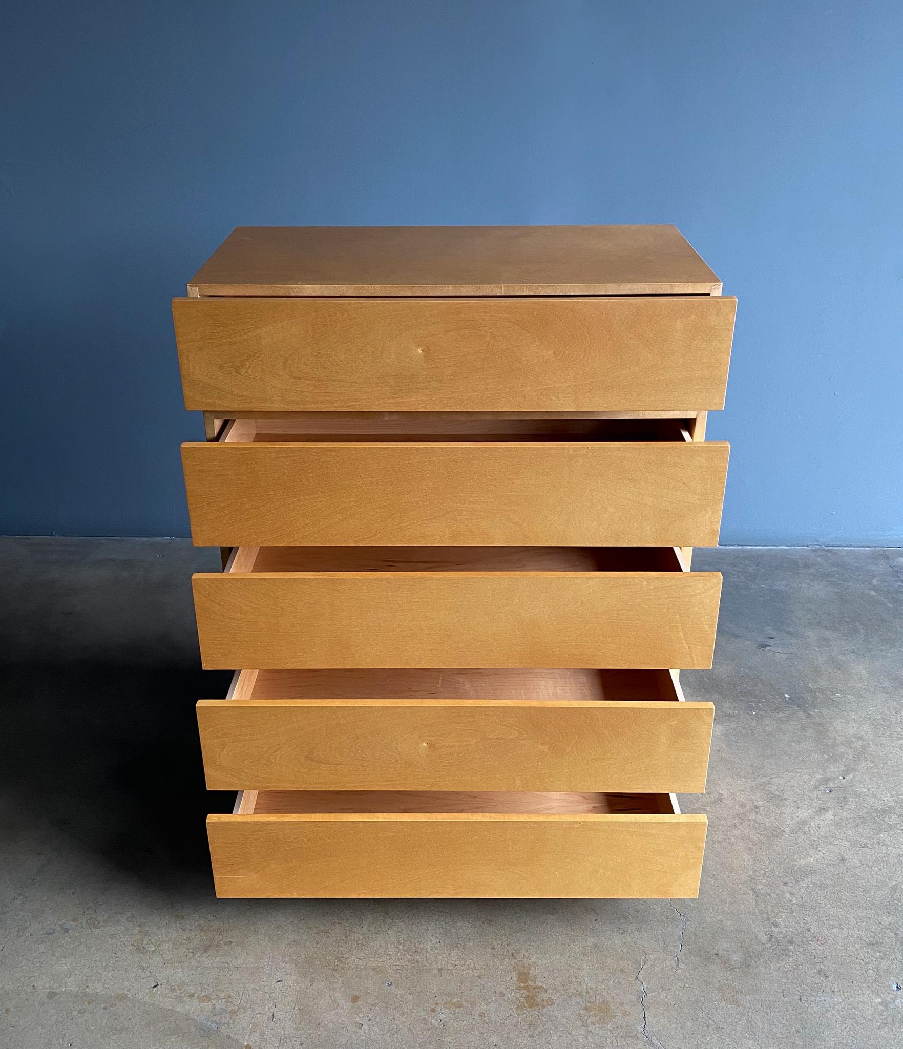 Postmodern Custom Stacked Chest of Drawers, 1990's 6