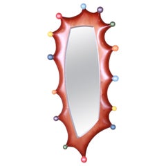 Postmodern Custom Studio Crafted Wall Mirror by Brent Skidmore