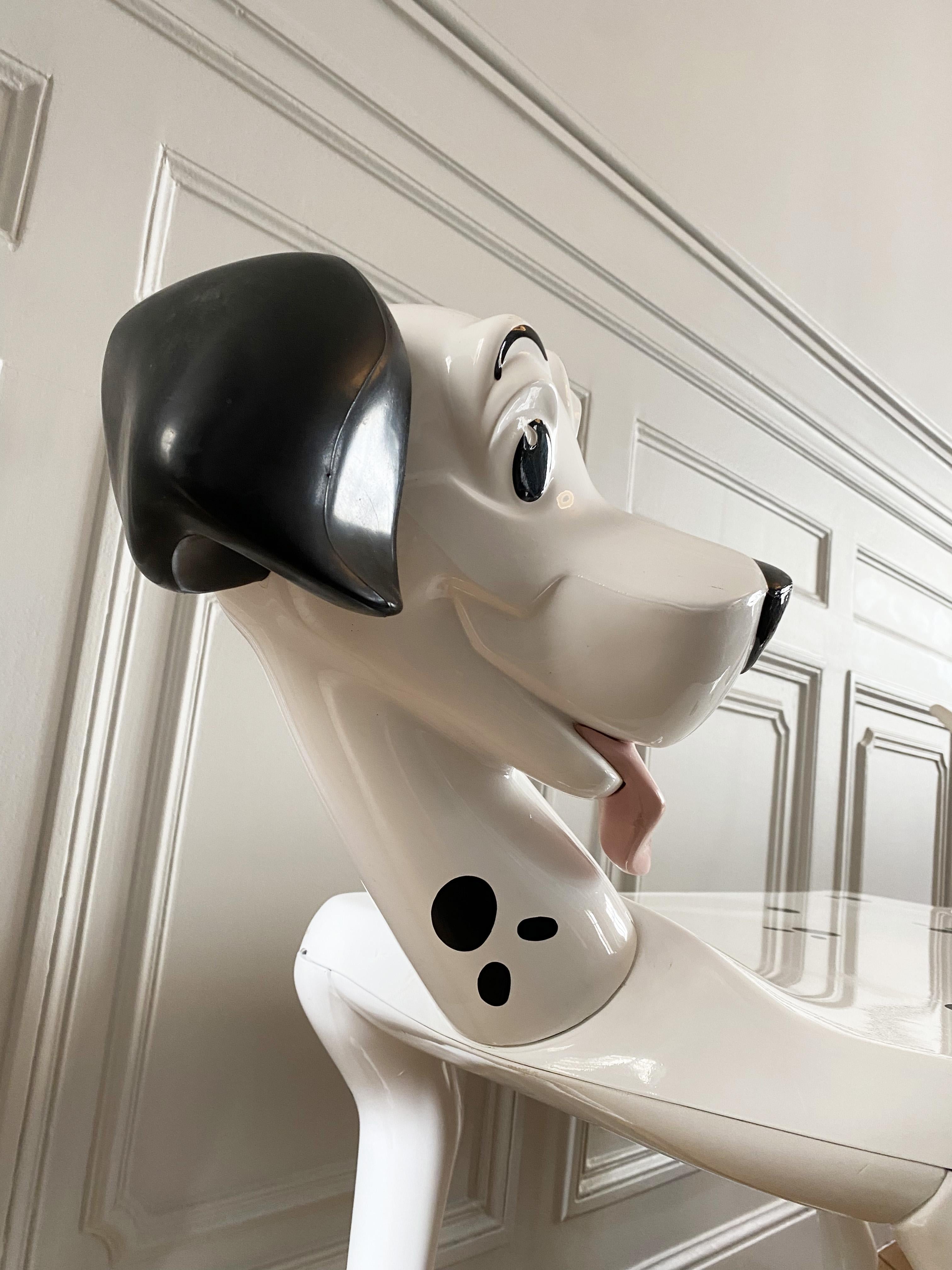 Postmodern Dalmatian Pongo Desk by Pierre Colleu for Starform and Disney, 1980s. 3