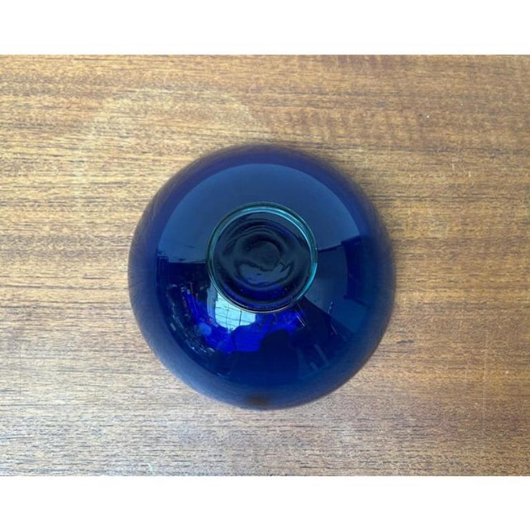 Postmodern Danish Crystal Glass Bowl by Anja Kjaer for Royal Copenhagen For Sale 3