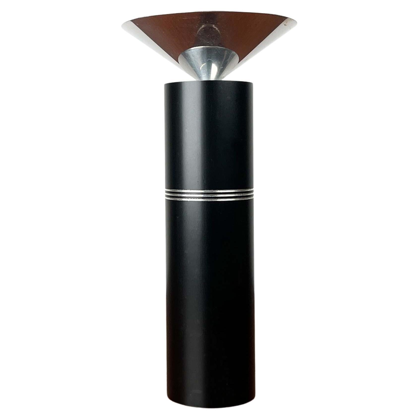 Postmodern Danish Metal Candleholder from Royal Copenhagen, 1980s For Sale