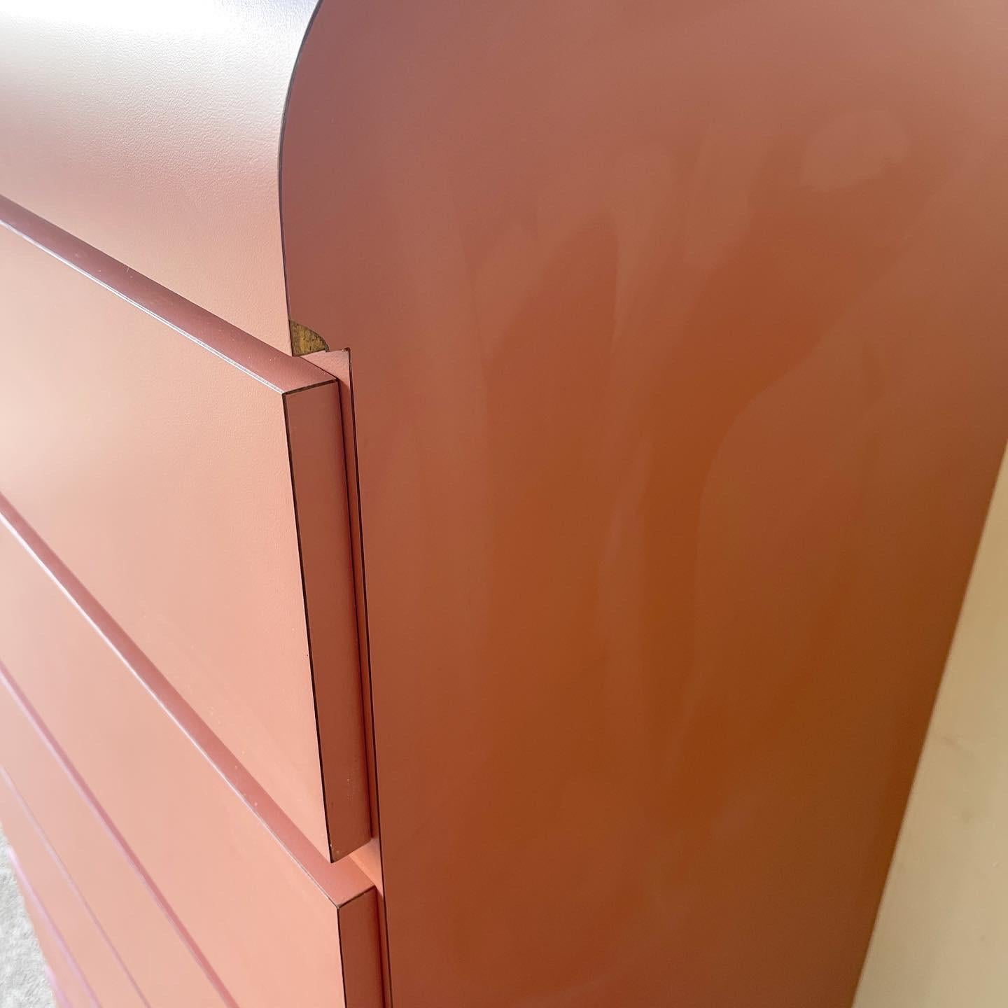 dark pink dresser