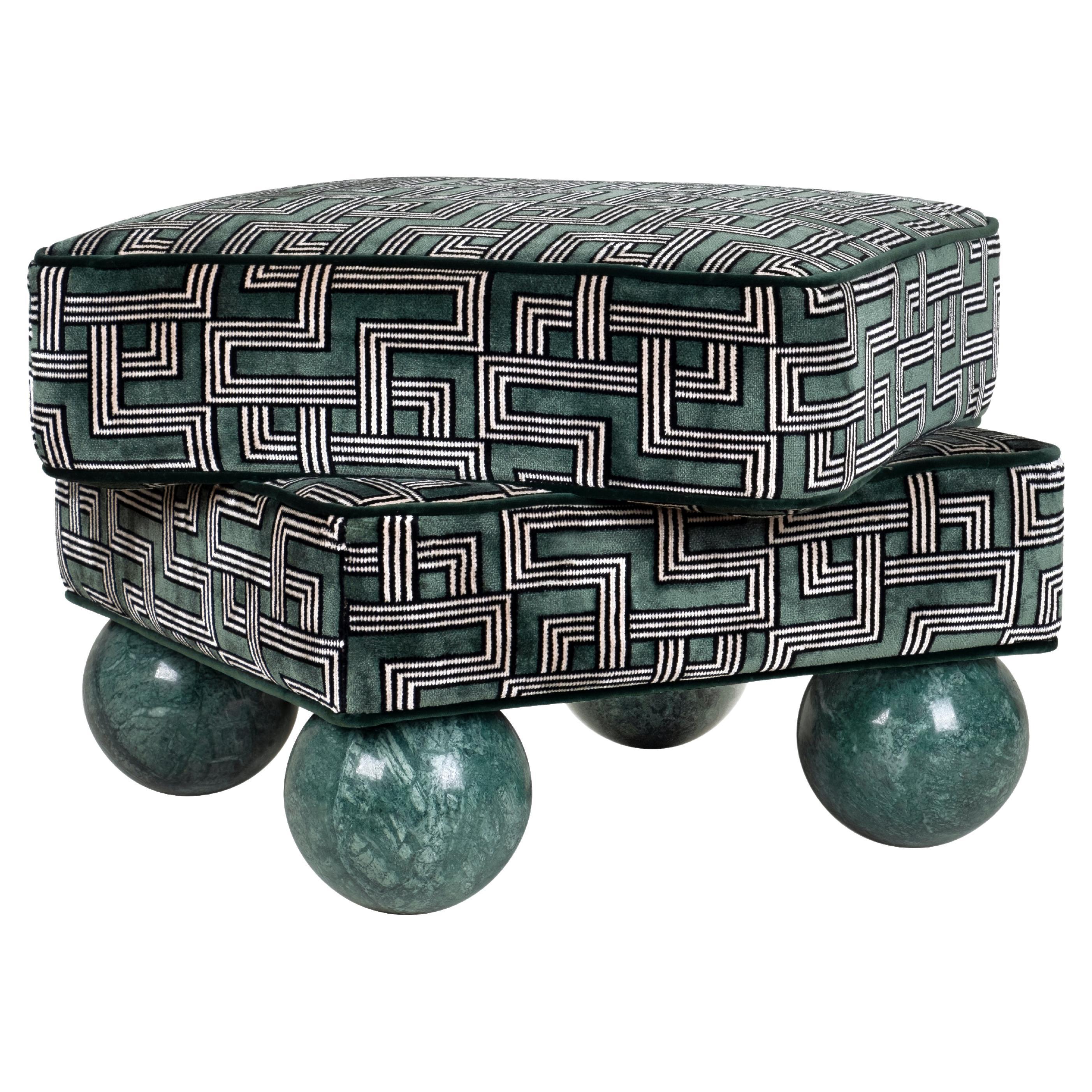 Madonna stool is part of New Malabar's collection, Future Classics.

Always curious about new scientific discoveries, the atom becomes one of Salvador Dalí favorite subjects of reflexion. Dalí borrows the image of a Madonna by Raphael Sanzio to