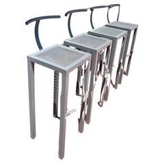 Postmodern Design 4 Philippe Starck Sarapis Bar Stools for Aleph Ubik