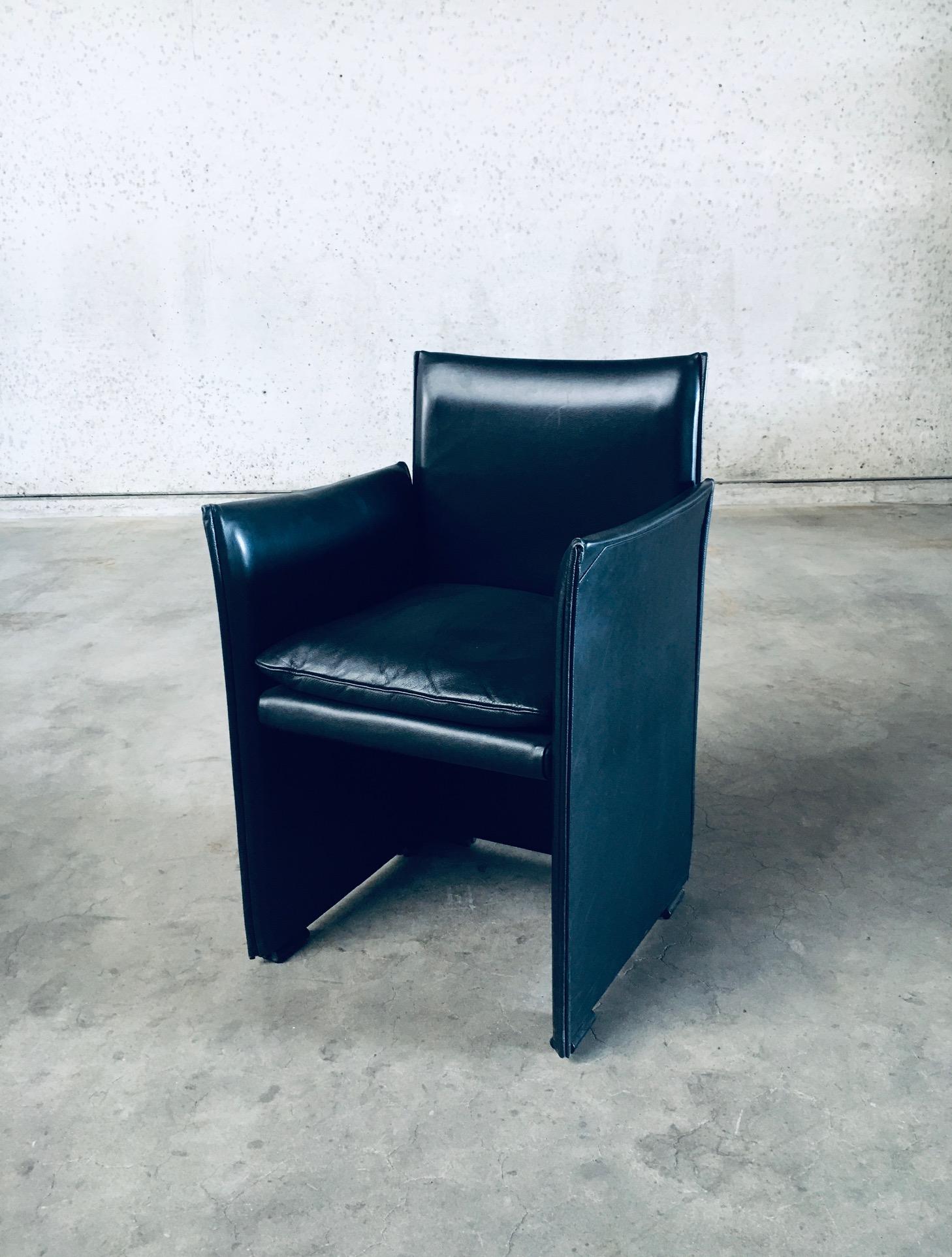 Postmodern Design 401 BREAK Armchairs by Mario Bellini for Cassina, Italy 1980's in vendita 3