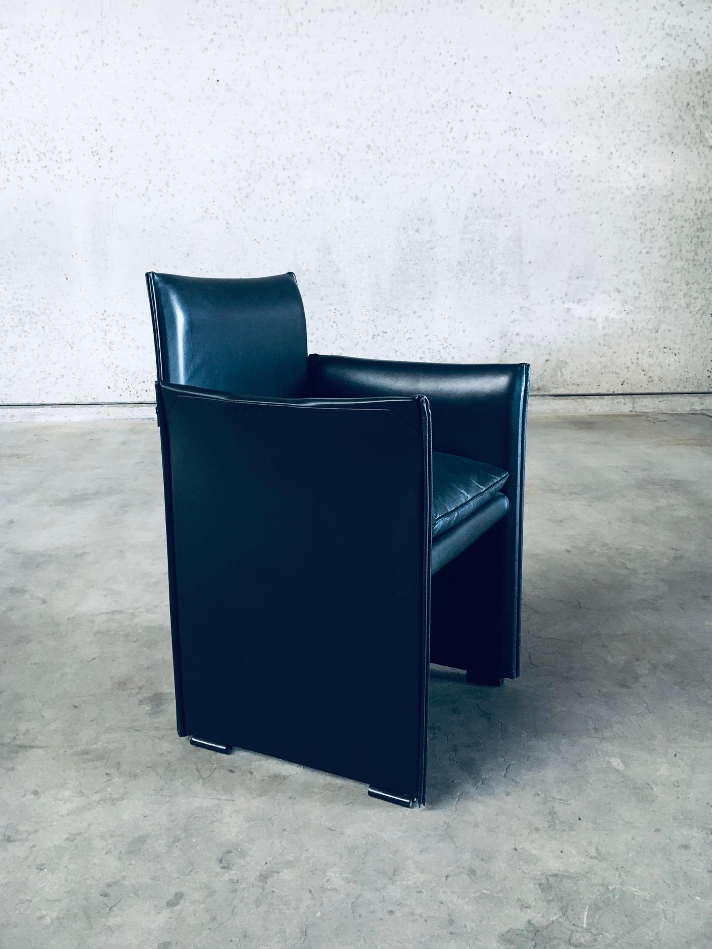 Postmodern Design 401 BREAK Armchairs by Mario Bellini for Cassina, Italy 1980's in vendita 4