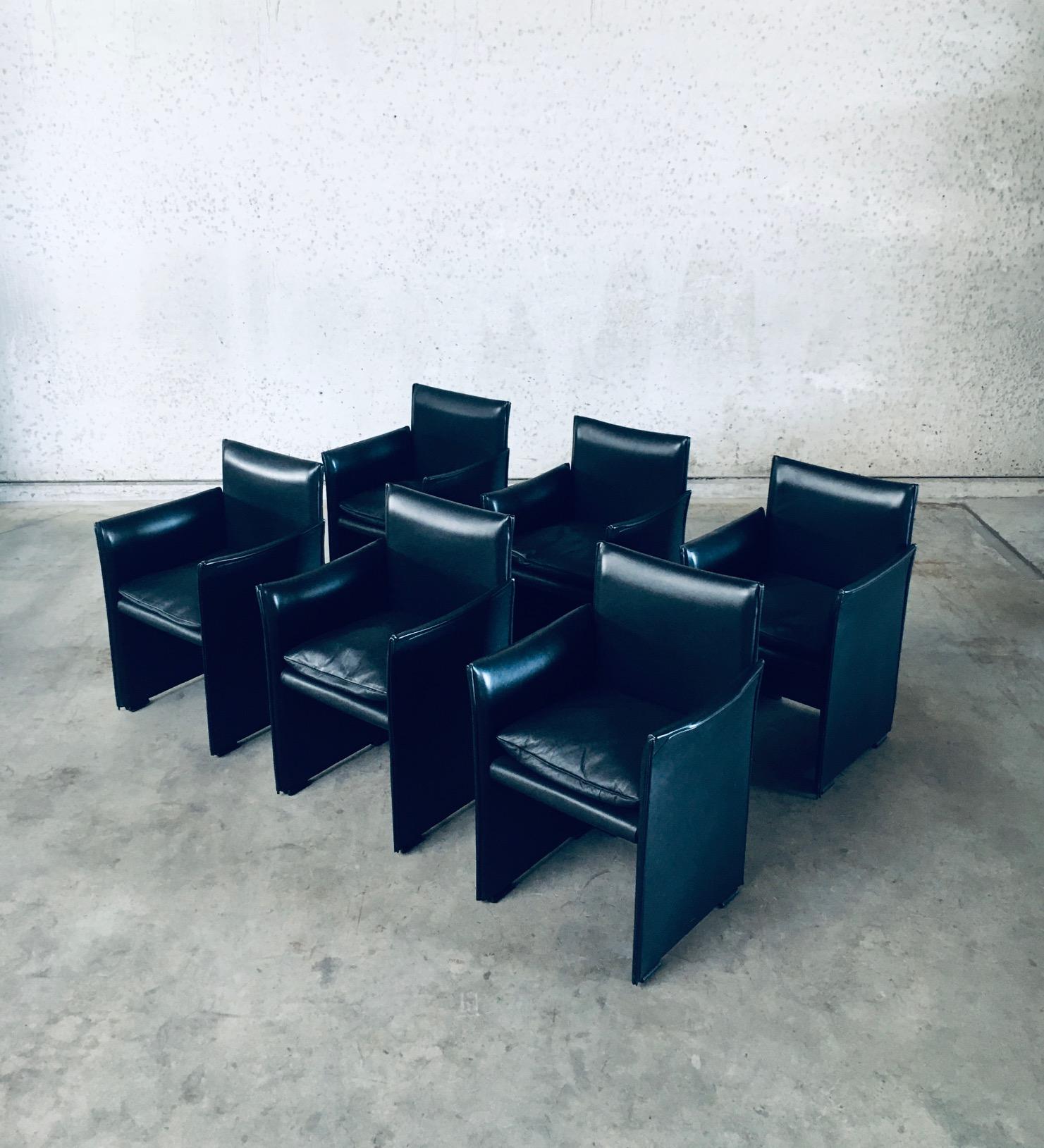 Postmoderno Postmodern Design 401 BREAK Armchairs by Mario Bellini for Cassina, Italy 1980's in vendita