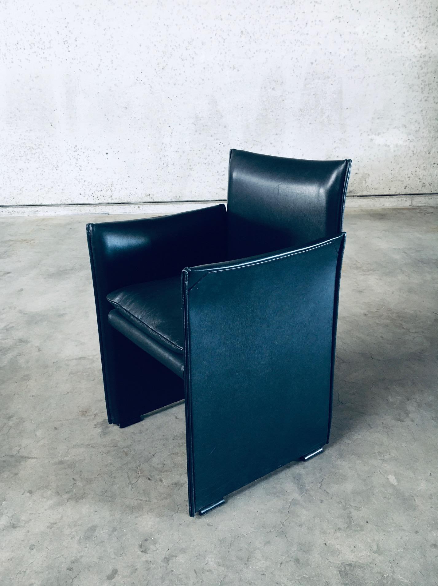 Postmodern Design 401 BREAK Armchairs by Mario Bellini for Cassina, Italy 1980's in vendita 2