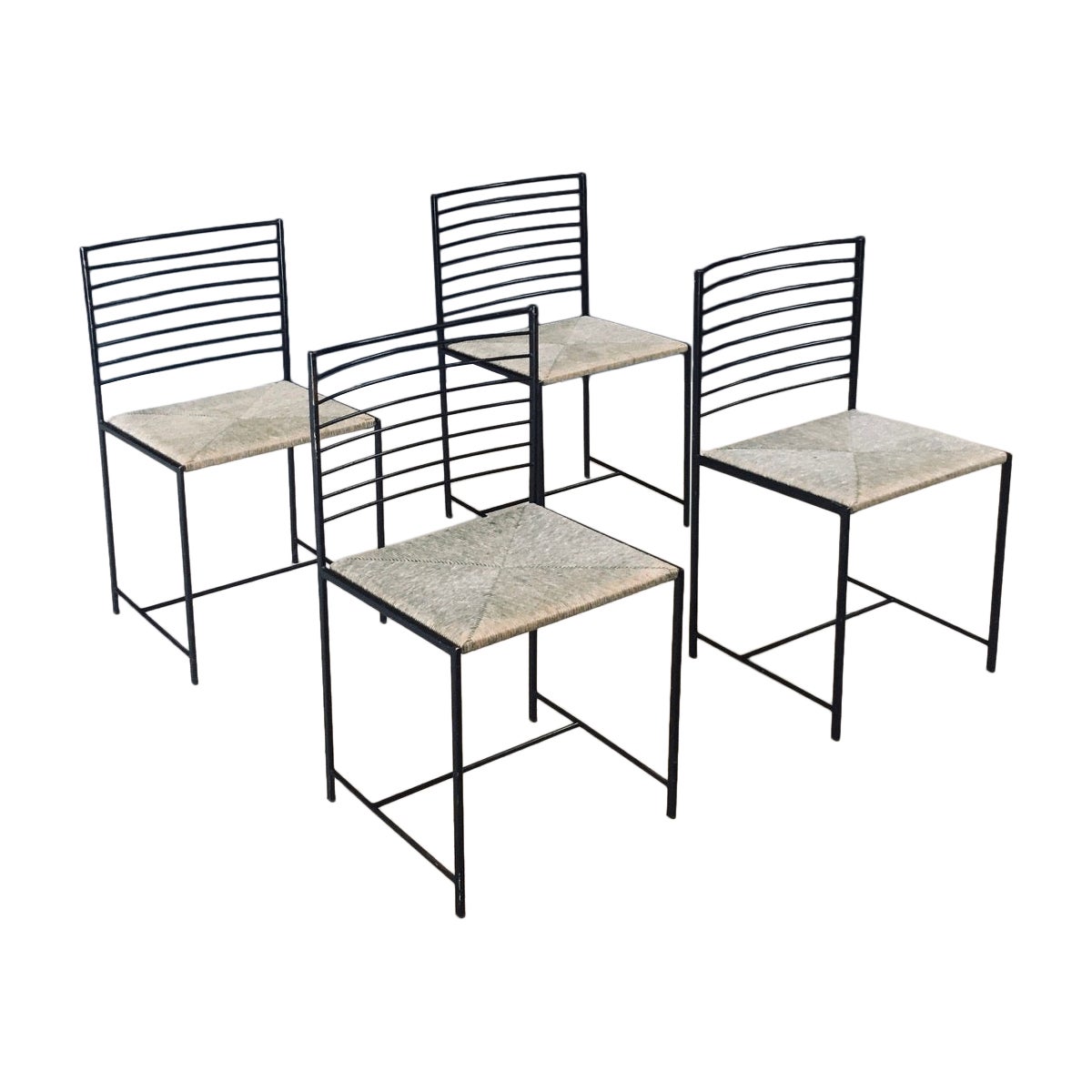 Sedie da pranzo "Alice" di Cidue, design postmoderno, Italia anni '80 in vendita