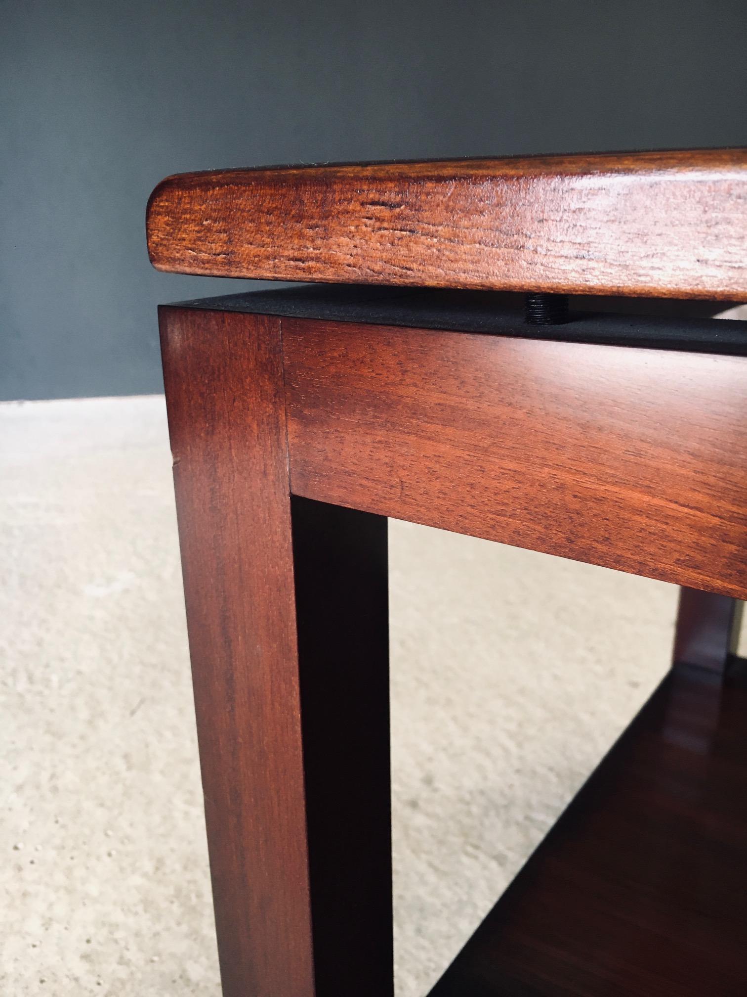 Tavolino in bambù dal design postmoderno di Axel Vervoordt, Belgio, anni '80 in vendita 10