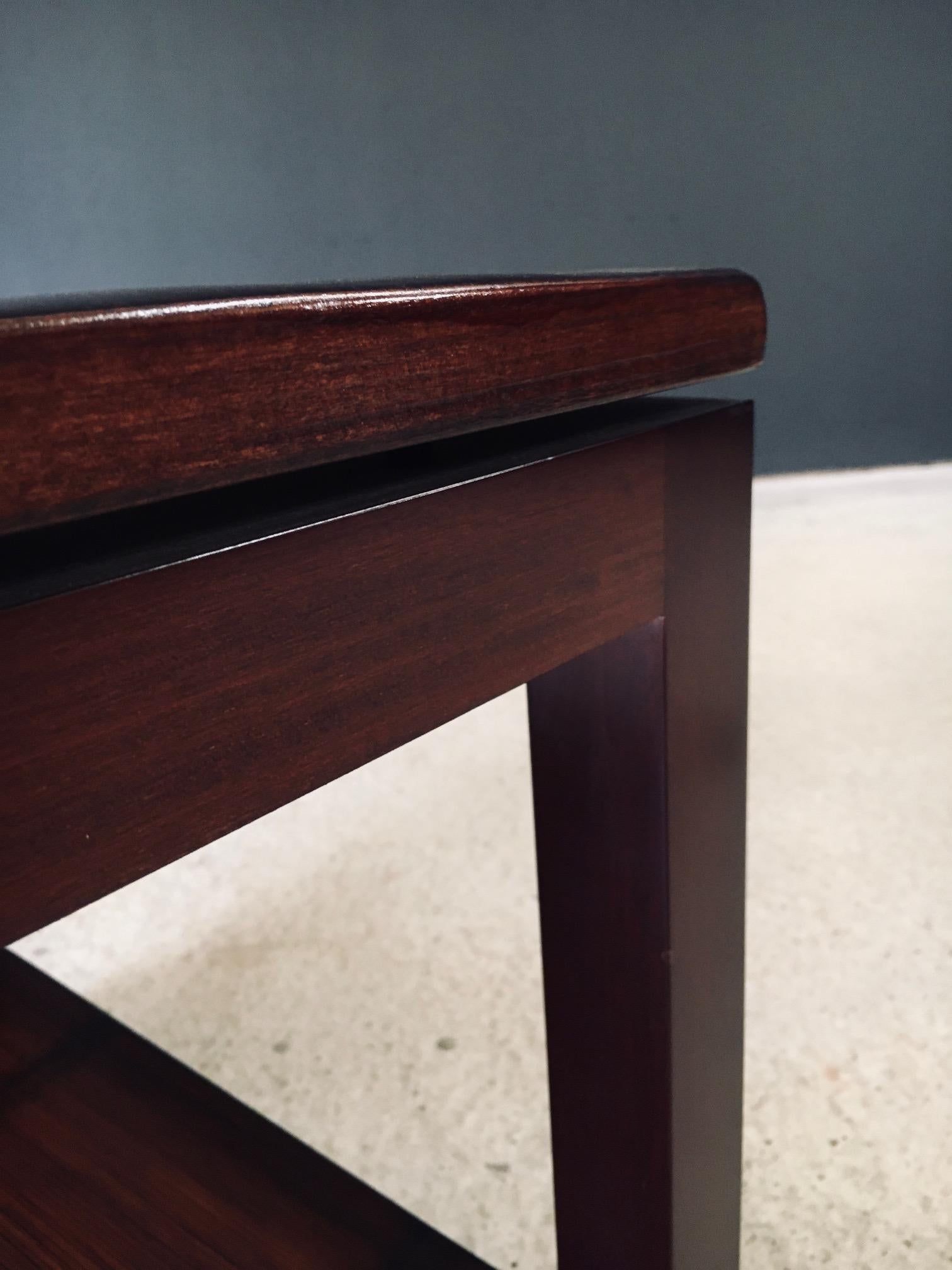 Tavolino in bambù dal design postmoderno di Axel Vervoordt, Belgio, anni '80 in vendita 11