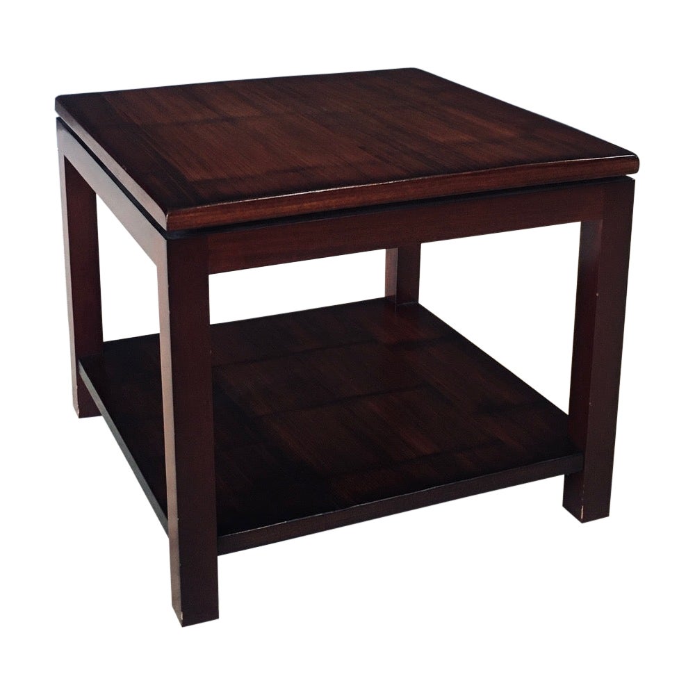 Tavolino in bambù dal design postmoderno di Axel Vervoordt, Belgio, anni 
80 in vendita