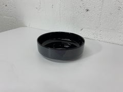 Postmodern Design Black Ceramic Bowl by Daniel Hechter, Paris